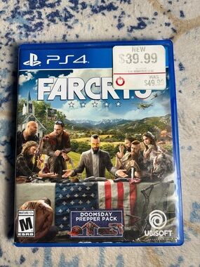 Far Cry 5 PS4 Game by Ubisoft - Blue Case